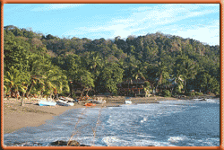 La playa de Montezuma