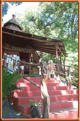 Recepción de Los Mangos hotel